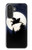 S3289 Flying Pig Full Moon Night Case For Samsung Galaxy A27