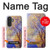 S3339 Claude Monet Antibes Seen from the Salis Gardens Case For Samsung Galaxy A27