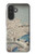 S3350 Utagawa Hiroshige Drum Bridge Yuhi Hill in Meguro Case For Samsung Galaxy A27