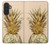 S3490 Gold Pineapple Case For Samsung Galaxy A27