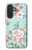 S3494 Vintage Rose Polka Dot Case For Samsung Galaxy A27