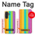 S3678 Colorful Rainbow Vertical Case For Samsung Galaxy A27