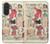 S3820 Vintage Cowgirl Fashion Paper Doll Case For Samsung Galaxy A27