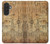 S3868 Aircraft Blueprint Old Paper Case For Samsung Galaxy A27