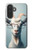 S3991 Goat Glasses Case For Samsung Galaxy A27