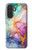 S4001 Multicolored Abstract Lilac Emerald Case For Samsung Galaxy A27
