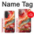 S4012 Red Marble Gold Veins Case For Samsung Galaxy A27