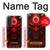 S4099 Mystic Red Demon Illustration Case For Samsung Galaxy A27