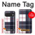S3452 Plaid Fabric Pattern Case For Google Pixel 11, 11 Pro
