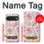 S3095 Vintage Rose Pattern Case For Google Pixel 11 Pro XL