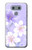 S2361 Purple White Flowers Case For LG G6