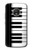 S3078 Black and White Piano Keyboard Case For Motorola Moto G5 Plus