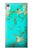 S2377 Turquoise Gemstone Texture Graphic Printed Case For Sony Xperia XA1