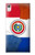 S3017 Paraguay Flag Case For Sony Xperia XA1