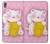 S3025 Pink Maneki Neko Lucky Cat Case For Sony Xperia XA1
