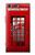 S0058 British Red Telephone Box Case For Sony Xperia XZ Premium