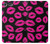 S2933 Pink Lips Kisses on Black Case For Sony Xperia XZ Premium