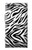 S3056 Zebra Skin Texture Graphic Printed Case For Sony Xperia XZ Premium