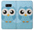 S3029 Cute Blue Owl Case For Samsung Galaxy S8 Plus
