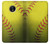 S3031 Yellow Softball Ball Case For Motorola Moto E4 Plus
