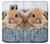 S0242 Cute Rabbit Case For Samsung Galaxy S6