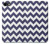 S2345 Navy Blue Shavron Zig Zag Pattern Case For iPhone 7, iPhone 8