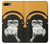 S2324 Funny Monkey with Headphone Pop Music Case For iPhone 7 Plus, iPhone 8 Plus