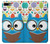 S2521 Cute Nerd Owl Cartoon Case For iPhone 7 Plus, iPhone 8 Plus