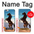 S0934 Wild Black Horse Case For iPhone 6 6S