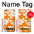 S2245 Hawaiian Hibiscus Orange Pattern Case For iPhone 6 6S