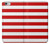 S2364 Red and White Striped Case For iPhone 6 6S