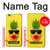 S2443 Funny Pineapple Sunglasses Kiss Case For iPhone 6 6S