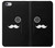 S1946 Sir Mustache Minimalism Case For iPhone 6 Plus, iPhone 6s Plus