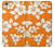 S2245 Hawaiian Hibiscus Orange Pattern Case For iPhone 6 Plus, iPhone 6s Plus