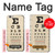 S2502 Eye Exam Chart Decorative Decoupage Poster Case For iPhone 6 Plus, iPhone 6s Plus