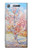 S2450 Van Gogh Peach Tree Blossom Case For Sony Xperia XZ1