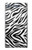 S3056 Zebra Skin Texture Graphic Printed Case For Sony Xperia XZ1