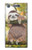 S3138 Cute Baby Sloth Paint Case For Sony Xperia XZ1