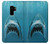 S0830 White Shark Case For Samsung Galaxy S9 Plus