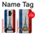 S2859 Vintage France Flag Eiffel Tower Case For Samsung Galaxy S9 Plus