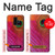 S3201 Pink Peacock Feather Case For Samsung Galaxy S9 Plus