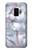 S2316 Dark Blue Marble Texture Graphic Print Case For Samsung Galaxy S9