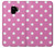 S2358 Pink Polka Dots Case For Samsung Galaxy S9