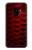 S2879 Red Arowana Fish Scale Case For Samsung Galaxy S9
