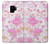 S3036 Pink Sweet Flower Flora Case For Samsung Galaxy S9
