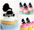 TA0164 Old fashioned Music Box Silhouette Party Wedding Birthday Acrylic Cupcake Toppers Decor 10 pcs TA0164 Old fashioned Music Box Silhouette Party Wedding Birthday Acrylic Cupcake Toppers Decor 10 pcs