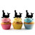 TA0326 Circus Seal Silhouette Party Wedding Birthday Acrylic Cupcake Toppers Decor 10 pcs
