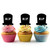 TA0474 Grave RIP Silhouette Party Wedding Birthday Acrylic Cupcake Toppers Decor 10 pcs