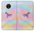 S3203 Rainbow Unicorn Case For Motorola Moto G6