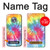 S1697 Tie Dye Colorful Graphic Printed Case For Motorola Moto X4